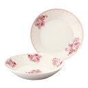 楽天ランキング受賞! ペア パスタプレートセット ローラアシュレイ LAURA ASHLEY ポルカドットクチュールローズ 〈LA50-139〉 食器 セット ...
