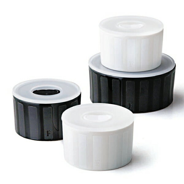 レンジ4点セット Black & White 〈FA80-82-4〉 FAUCHON フォション 食器 レンジ容器