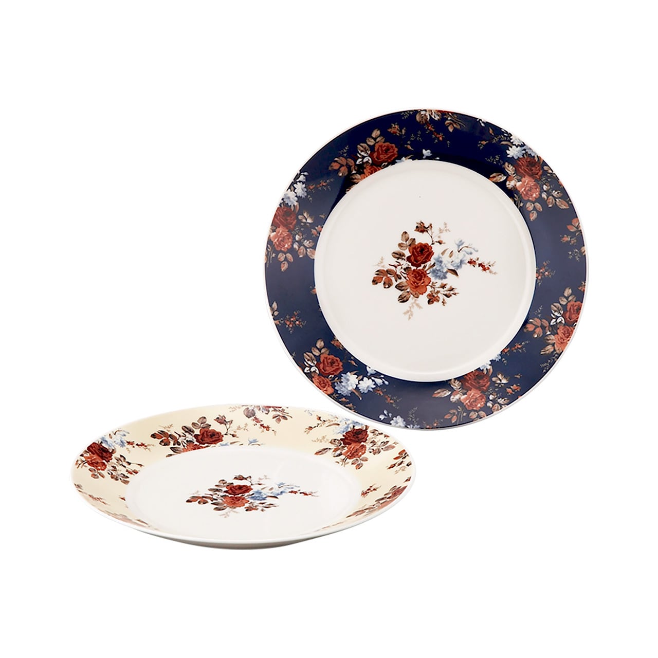 ペア ケーキプレート セット ローラアシュレイ メイフェアフローラル 〈LA60-153〉 Mayfair Floral ケーキ皿