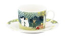 カップ&ソーサー (丘) MOOMIN ムーミン ルオント 〈MM3201-28〉 山加商店 食器 碗皿 単品