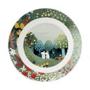 19.5プレート (丘) MOOMIN ムーミン ルオント 〈MM3201-330〉 山加商店 ムーミン お皿 ムーミン グッズ 大人 食器 プレート 北欧 皿 19cm