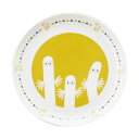 21.5プレート (ニョロニョロ) MOOMIN ムーミン アニメーション 〈MMA13-330〉 山加商店 子ども用食器 皿