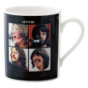 THE BEATLES ビートルズ マグカップ レット・イット・ビー 320ml ジョン・レノン ポール・マッカートニー ジョージ・ハリスン リンゴ・スター 食器 単品