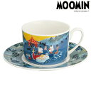 ムーミン MOOMIN カップ ソーサー パーティー 240ml 食器 コップ インテリア 〈MM3203-28〉