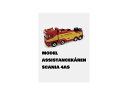 モデルカー ASSISTANCEKÅREN SCANIA 4AS 1/50 ダイキャスト製 レッカー車 大人 子供 模型 ギフト