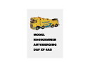 モデルカー HOOIKAMMER AUTOBERGING DAF XF 4AS 1/50 ダイキャスト製 レッカー車 大人 子供 模型 ギフト