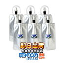 H2-BAG 1リットル 水素水用真空保存容器 (エイチツーバッグ)【6個セット】【あす楽対応】【送料無料】