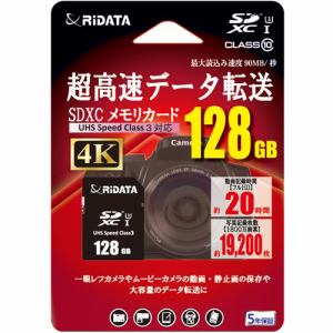 RiDATA RD2-SDX128G10U3 SDXCカード ブラック RiDATA RD2-SDX128G10U3 SDXCカード ブラック
