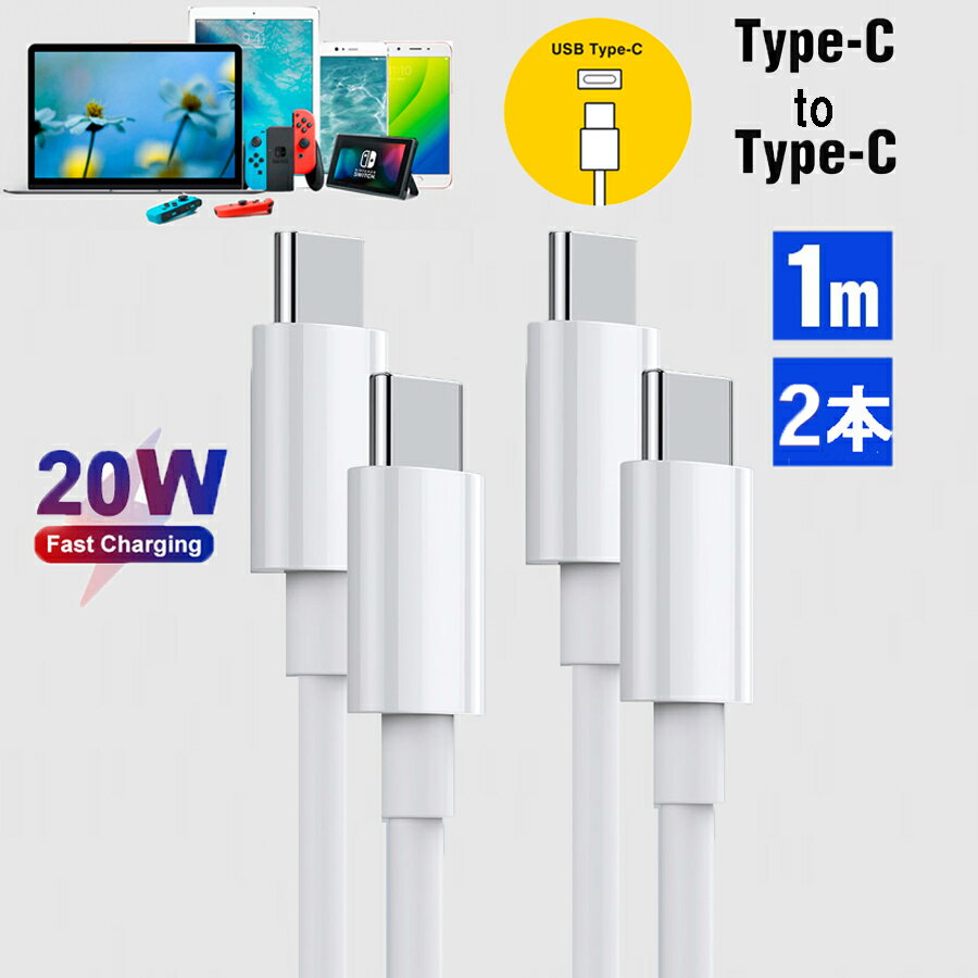 【お得な2本セット！】USB C/Type C to T