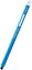 エレコム タッチペン 鉛筆型 三角 細軸 超感度タイプ (スマホ・タブレット用) ブルー P-TPEN02SBU