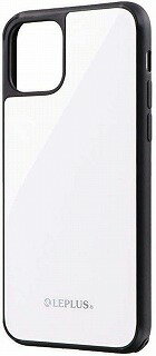  iPhone 11 Pro 背面ガラスシェルケース「SHELL GLASS」 ホワイト 送料無料 即納