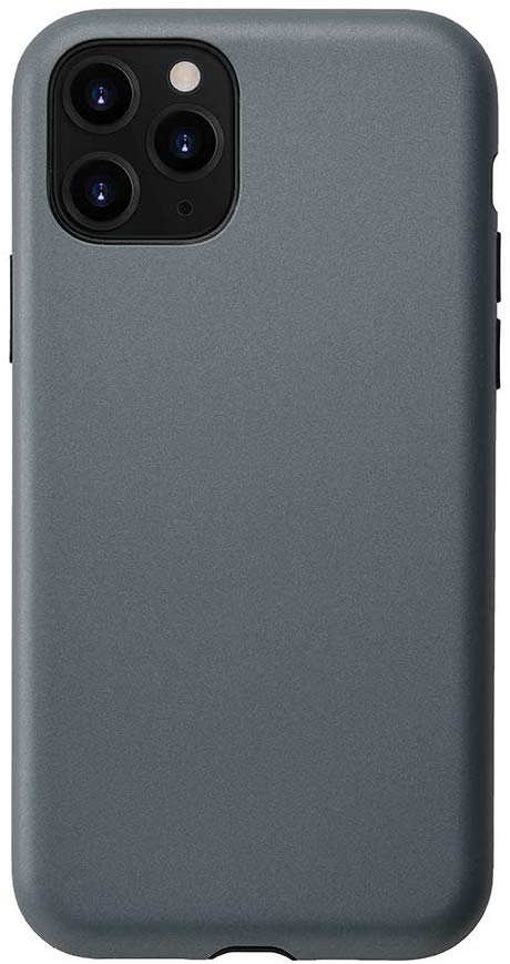 【 13時まで決済完了で当日発送 】 CCCフロンティア iPhone 11 Pro (5.8インチ) ケース Smooth Touch Hybrid Case blue gray UNI-CSIP1..