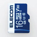 エレコム MF-MS016GU13V3R データ復旧microSDHCカード UHS-I U3 V30 16GB