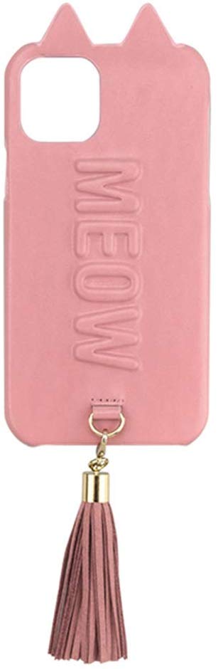  13ޤǷѴλȯ  CCCեƥ iPhone 11 (6.1)  Tassel Tail Cat Case pink UNI-CSIP19M-2TTCPK ̵ ¨Ǽ