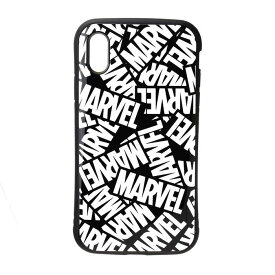 【 13時まで決済完了で当日発送 】 Premium Style iPhoneXR用 ハイブリッドタフケース [ロゴ/ブラック] PG-DCS505MVL 送料無料 即納