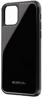  iPhone 11 Pro 背面ガラスシェルケース「SHELL GLASS」 ブラック 送料無料 即納