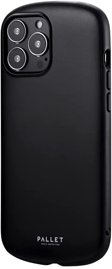 【 13時まで決済完了で当日発送 】iPhone 13 Pro Max 超軽量・極薄・耐衝撃ハイブリッドケース「PALLET AIR」 マットブラック
