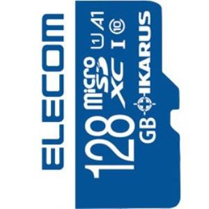 エレコム MF-MS128GU11IKA MicroSDXCメモリーカード UHS-I U1 IKARUS付/128GB 送料無料 即納