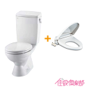 便器 LC便器(手洗なし) 樹脂製タンク 暖房便座セット C-180S,DT-4590,CF-18ASJ リクシル イナックス LIXIL INAX