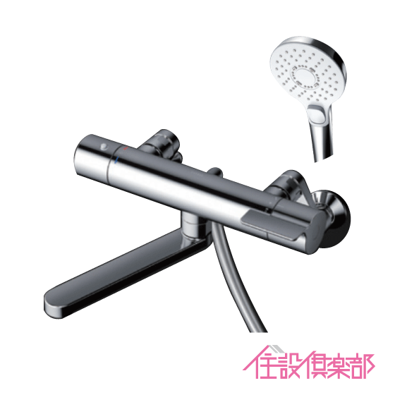 壁付サーモスタット混合栓 サーモシャワー コンフォートウェーブクリック めっき GGシリーズ TBV03449J TOTO