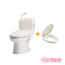 簡易水洗便器 簡易水洗トイレ FZ300-H00(手洗付) スローダウン機能付普通便座セット ダイワ化成 クリーンフラッシュ「ソフィアシリーズ」