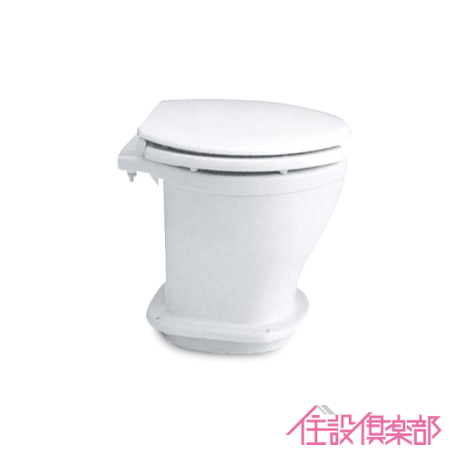非水洗大便器(ふた付き前割普通便座付) C-9-6PK-K 非水洗大便器(ふた付き前割普通便座付) C-9-6PK-K