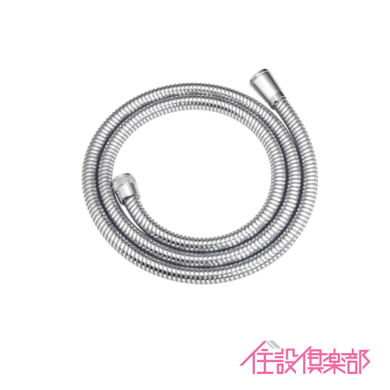 シャワーホース 1.6m(カラー：メタル調) 浴室 お風呂 取替用