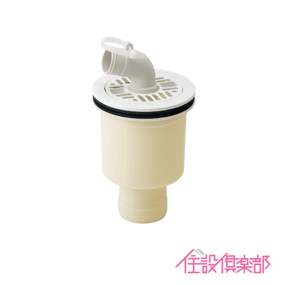 洗濯機パン用 縦引トラップ タテトラップ 426-131-W カクダイ