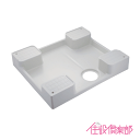 洗濯機パン 7464Cタイプ(全自動洗濯機用) 高床タイプ 740mm×640mm 426-417-W カクダイ