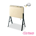 灯油タンク カギ付オイルタンク 角型 石油給湯器 ボイラー用 90リットル 長脚タイプ OT-90KBH-Q 東洋アルチタイト