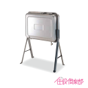 灯油タンク カギ付ステンレスオイルタンク(角型) 石油給湯器 ボイラー用 90リットル 長脚タイプ SOT-90KH-Q 東洋アルチタイト