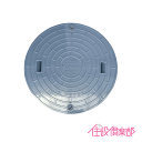 浄化槽 蓋 マンホール フタ 600φ(実寸:650mm) 1500kg荷重 クボタ
