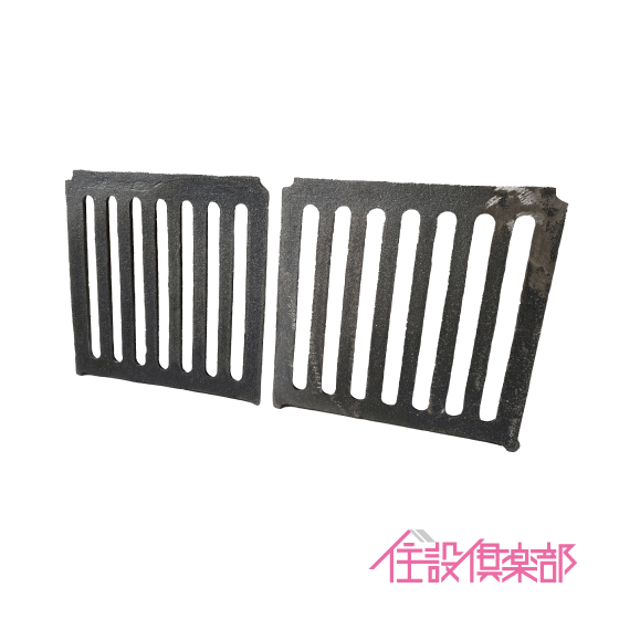 CHC缶ロストル(2枚1組) マキ焚兼用ふろがま用 焼却兼用釜用 CHOFU