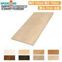 【全品対象200円OFFクーポン】木目柄の棚板 奥行250mm 長さ750mm 厚み20mm 糸面 棚板 4面エッジテープ貼り 仕上げてる棚板 ウッドワン WO...