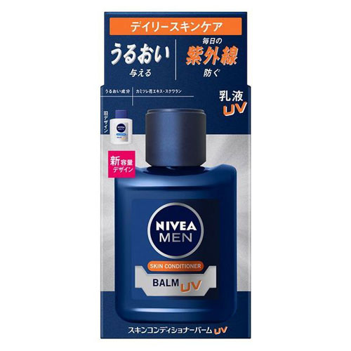 5/25(土)限定☆エントリーで最大100％バック!!【花王】ニベアメン スキンコンディショナーバーム UV　110ml【乳液】【ニベア】【NIVEA】