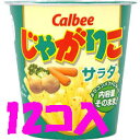 【Calbee】【カルビー】【ケース販売】じゃがりこ サラダ　1ケース(60g×12カップ)【じゃが芋】【スナック菓子】