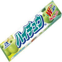 【森永製菓】ハイチュウ　グリーンアップル　12粒【森永ハイチュウ】【青リンゴ】
