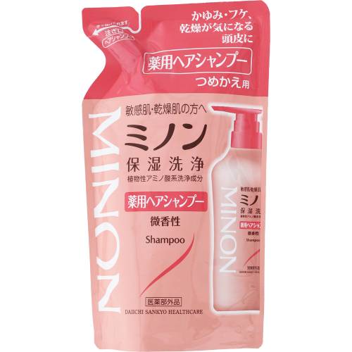 【第一三共】ミノン 薬用ヘアシャンプー　つめかえ用　380ml【シャンプー】【ミノン】【医薬部外品】