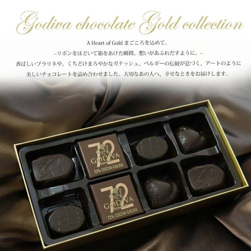 【ポリ袋】袋つき【即納分】【あす楽】ゴディバ GODIVA　チョコレート コノサーオールダーク　8粒【チョコレート】【ゴディバ】【送料無料】ギフト　土産袋ショッパーつきバレンタインチョコ チョコ ブランド 大量 ご褒美チョコ 友チョコ 高級 本命 義理