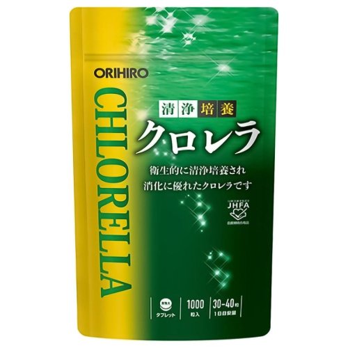 ORIHIRO 清浄培養クロレラ　1000粒【クロレラ】【オリヒロ】