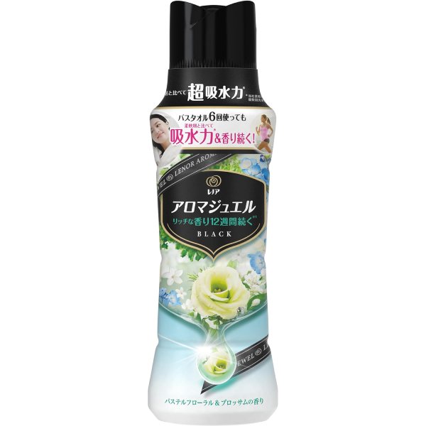 レノア ハピネス アロマジュエル 香り付け専用ビーズ 【パステルフローラル】 本体　420mL【香り付け専用剤】【レノア】【P&G】【アロマジュエル】