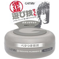 【マンダム】【GATSBY】【ギャツビー】【Hair Wax】ムービングラバーシリーズグランジマット　80g【ヘアワックス】【整髪剤】