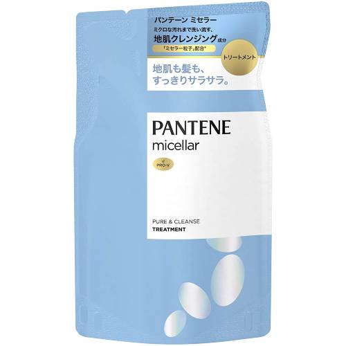 【P&G】パンテーン ミセラー トリートメント ピュア＆クレンズつめかえ用　350g【パンテーン】【トリートメント】【PANTENE】