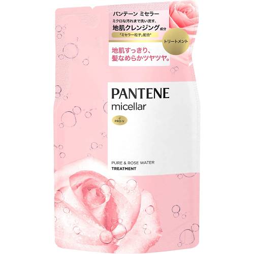 【P&G】パンテーン ミセラー トリートメント ピュア＆ローズウォーターつめかえ用　350g【パンテーン】【トリートメント】【PANTENE】