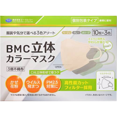 BMC　立体カラーマスク