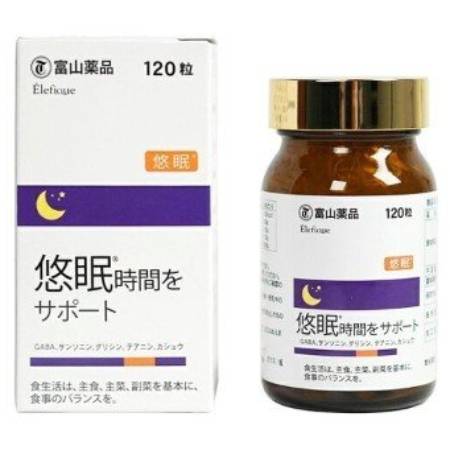 GABA安眠サプリ 120粒 30日分【悠眠】【ギャバ】【富山薬品】睡眠負債が気になる方 睡眠の質の向上に 悠眠時間をサポート 興奮を鎮め ストレス軽減 血圧降下