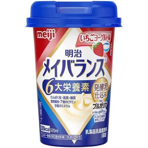 メイバランスミニ カップいちごヨーグルト味　125ml