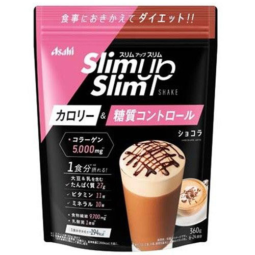 スリムアップスリム プレシャス シェイクショコラ味 360g【スリムアップスリム】【アサヒグループ食品】