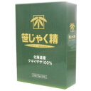 商品特徴 ■厳選して採取した北海道産天然クマイザサ（クマザサ）100％を、独自の技術製法により、 じっくり丁寧に時間をかけて抽出した貴重なエキスです。 ■クマ笹は昔から民間薬として親しまれ『本草綱目』などの古典に は「じゃく」という名前で紹介されています。 ■クマザサ由来の多糖類（キシロース、アラビノース）やミネラル（鉄、カリウム、カルシウム、マグネシウム）ビタミン（ビタミンB2、ナイアシン）を含みます。 さらに「笹じゃく精」は、クエン酸を配合しいつでもどこでもそのまま手軽に飲める携帯に便利なアルミパックにしました ※商品リニューアル等によりパッケージ及び容量等は変更となる場合があります。ご了承ください。 お召し上がり方 1日1&#12316;3包を目安にお召し上がりください 原材料名 クマイザサエキス、クエン酸 栄養成分 【1包(15g)あたり】 エネルギー：0.867kcal、たんぱく質：0.06g、脂質：0.007g、炭水化物：0.153g、食塩相当量：0.002g ご注意 ・体調や体質により、まれに体に合わない場合がありますので、その場合はご使用をお控え下さい。 ・原材料をご確認の上、食品アレルギーのある方は、ご使用をお控え下さい。 ・疾病治療中の方、妊娠・授乳中の方は、医師にご相談の上ご使用ください。 ・個包装の角谷切り口など尖った部分で、口や手などを切らないようご注意ください。 ・個包装を開封後は、速やかにお召し上がりください。 ・個包装を開封する際、中身が飛び出すことがありますのでご注意ください。 ・製品開封後は、賞味期限に関わらずお早めにお召し上がりください。 ・本品は天然物由来の原料を使用しているため、内容物の色調や風味に違いが生じる場合がありますが、品質には問題がありません。 ・成分が沈殿する場合がありますので、よく振ってからお召し上がりください。 内容量 315g(15g×21包) 広告文責 株式会社　ジューゴ　06-6972-5599 メーカー ダイオー株式会社 お問合せ：03-5816-21817 区分 健康食品　