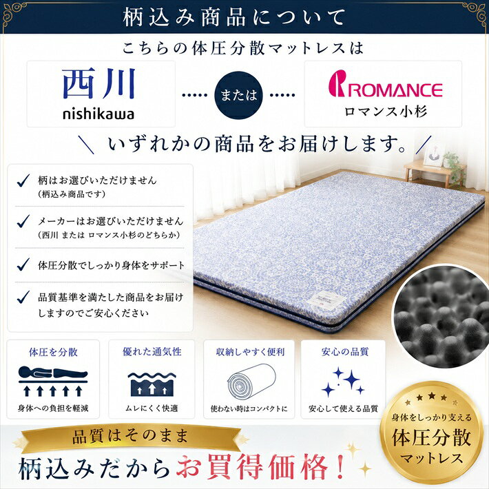 寝具【★お買い物マラソン限定クーポン配布中★】布団セット 羽毛 シングル 西川 掛け布団 羽毛布団 布団2点セット 体圧分散敷布団 敷き布団 敷布団 軽量 腰痛 日本製 体圧分散 産前 産後 骨盤 健康敷布団 ひとり暮らし母の日 西川 父の日 jyukusuimarket-10000313 おふとんとギフトの熟睡マーケット サンプル画像2